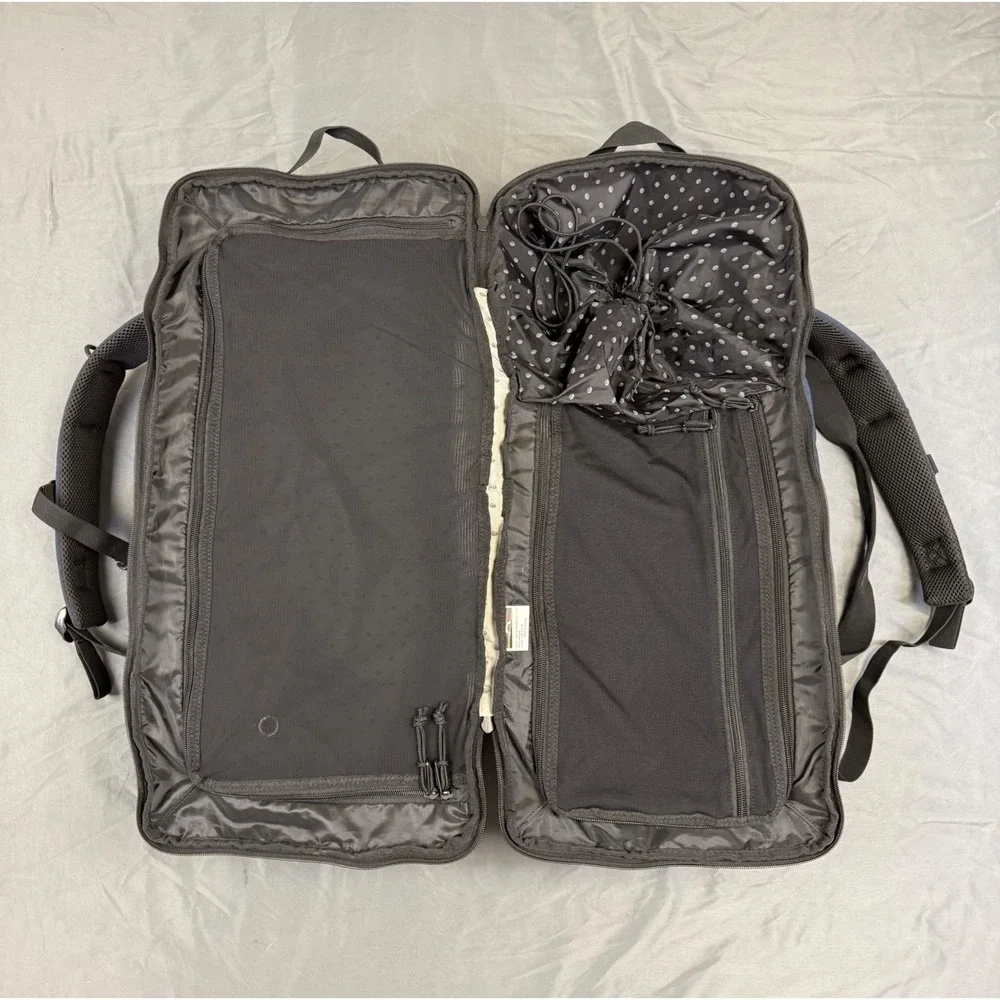 Jones Sports Co Weekender Duffel Backpack Bag Black Navy Blue Bag‎ Illahe Hills